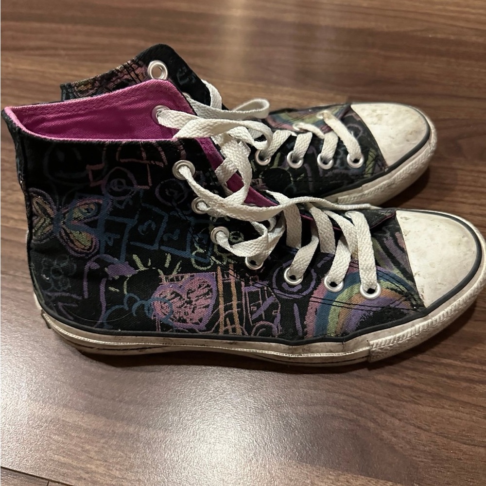 Converse Multicolor High-Top Sneakers